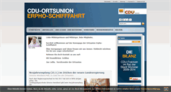 Desktop Screenshot of cdu-erpho-schifffahrt.de